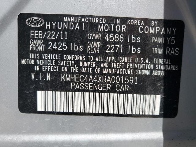 Photo 11 VIN: KMHEC4A4XBA001591 - HYUNDAI SONATA 