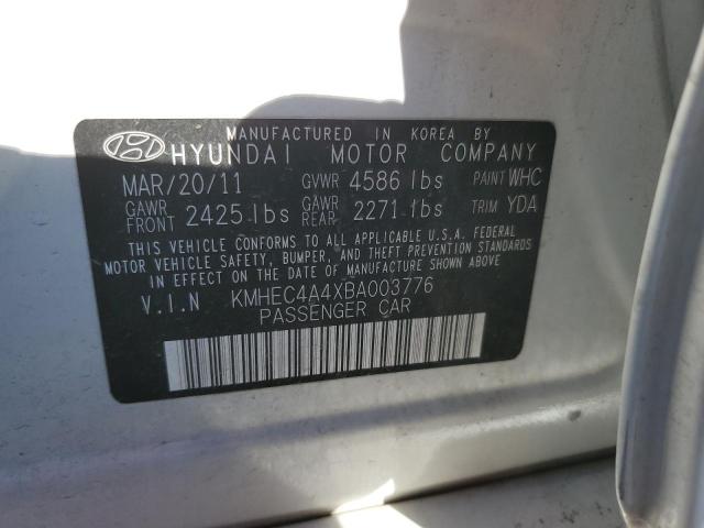 Photo 11 VIN: KMHEC4A4XBA003776 - HYUNDAI SONATA 