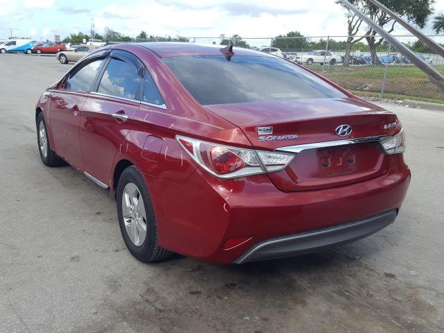 Photo 2 VIN: KMHEC4A4XBA011313 - HYUNDAI SONATA HYB 