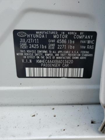 Photo 11 VIN: KMHEC4A4XBA013420 - HYUNDAI SONATA HYB 