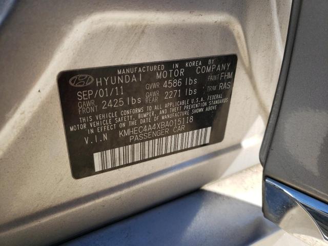 Photo 11 VIN: KMHEC4A4XBA015118 - HYUNDAI SONATA HYB 