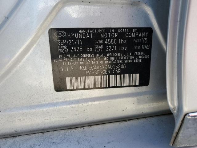 Photo 11 VIN: KMHEC4A4XBA016348 - HYUNDAI SONATA 