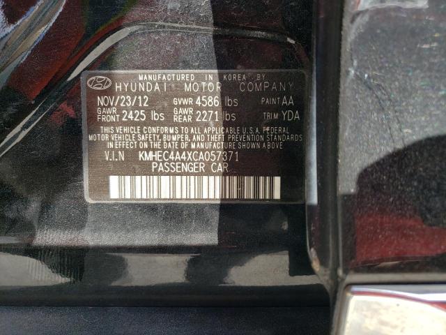 Photo 11 VIN: KMHEC4A4XCA057371 - HYUNDAI SONATA HYB 