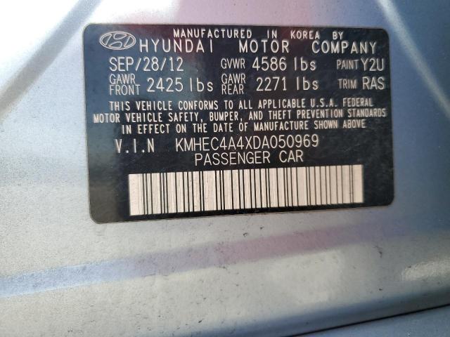 Photo 11 VIN: KMHEC4A4XDA050969 - HYUNDAI SONATA 