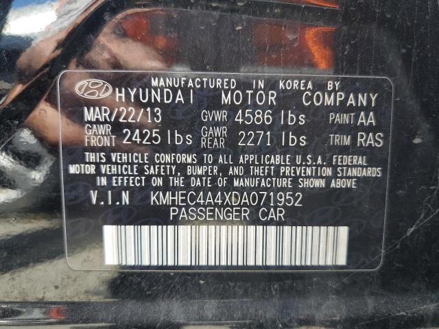 Photo 12 VIN: KMHEC4A4XDA071952 - HYUNDAI SONATA 