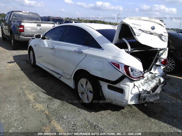 Photo 2 VIN: KMHEC4A4XDA074589 - HYUNDAI SONATA HYBRID 