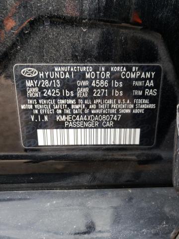 Photo 11 VIN: KMHEC4A4XDA080747 - HYUNDAI SONATA HYB 