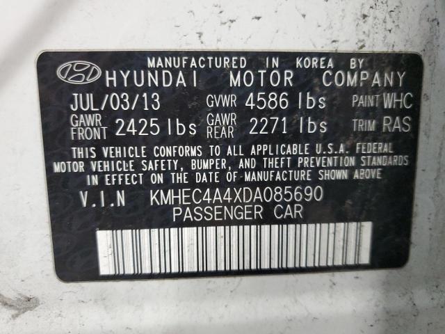 Photo 11 VIN: KMHEC4A4XDA085690 - HYUNDAI SONATA HYB 