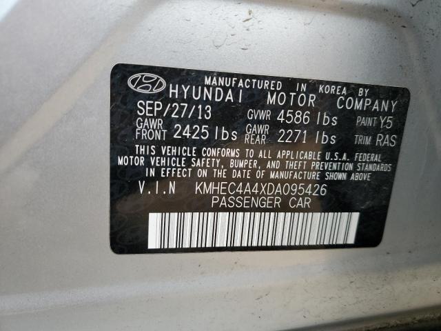 Photo 11 VIN: KMHEC4A4XDA095426 - HYUNDAI SONATA 