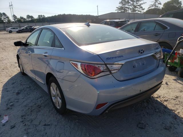 Photo 2 VIN: KMHEC4A4XFA118884 - HYUNDAI SONATA HYB 