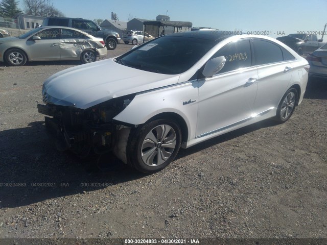 Photo 1 VIN: KMHEC4A4XFA122594 - HYUNDAI SONATA HYBRID 