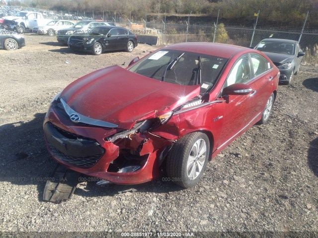 Photo 1 VIN: KMHEC4A4XFA123499 - HYUNDAI SONATA HYBRID 