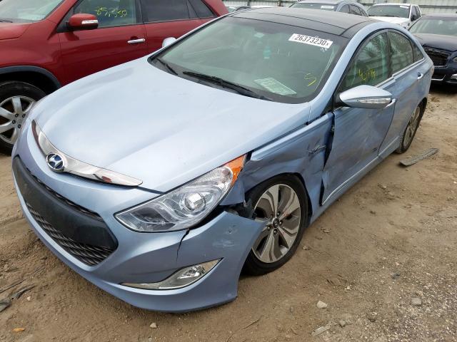 Photo 1 VIN: KMHEC4A4XFA126225 - HYUNDAI SONATA HYB 