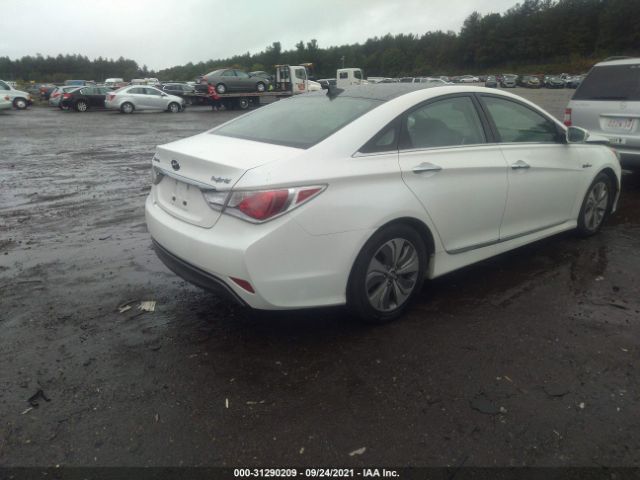 Photo 3 VIN: KMHEC4A4XFA127407 - HYUNDAI SONATA HYBRID 