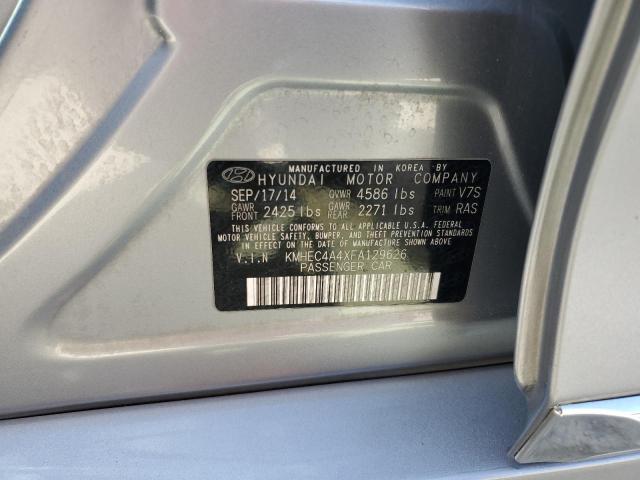 Photo 12 VIN: KMHEC4A4XFA129626 - HYUNDAI SONATA HYB 