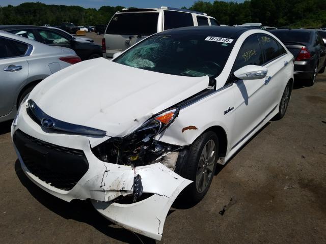 Photo 1 VIN: KMHEC4A4XFA136625 - HYUNDAI SONATA HYB 