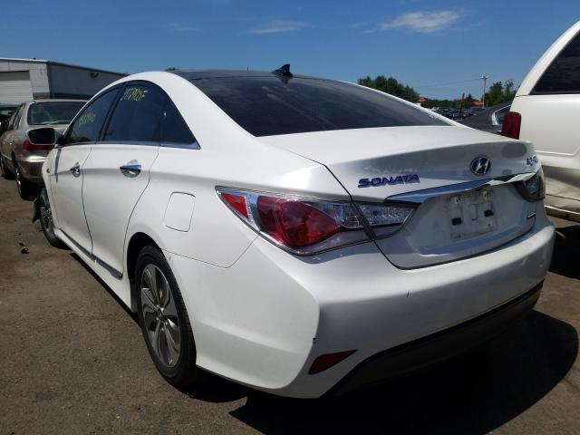 Photo 2 VIN: KMHEC4A4XFA136625 - HYUNDAI SONATA HYB 