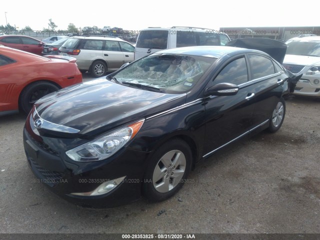 Photo 1 VIN: KMHEC4A4XFA137600 - HYUNDAI SONATA HYBRID 