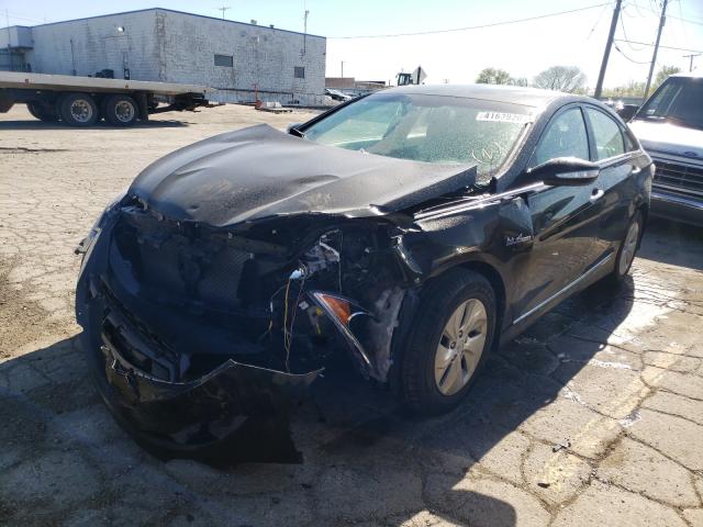 Photo 1 VIN: KMHEC4A4XFA137631 - HYUNDAI SONATA HYB 