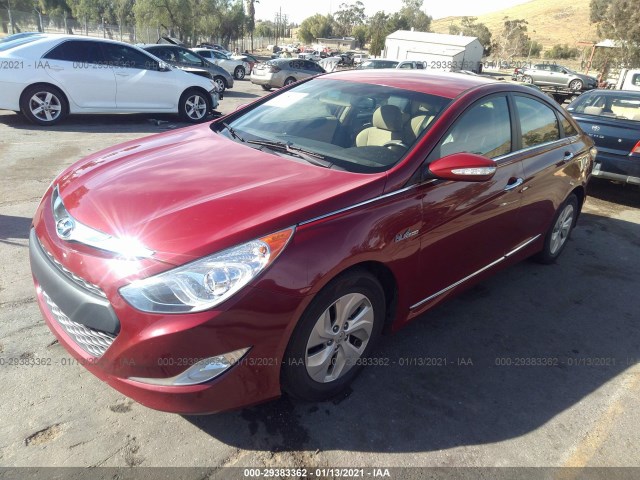 Photo 1 VIN: KMHEC4A4XFA139508 - HYUNDAI SONATA HYBRID 