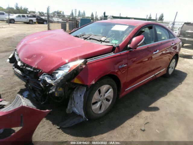 Photo 1 VIN: KMHEC4A4XFA139749 - HYUNDAI SONATA HYBRID 