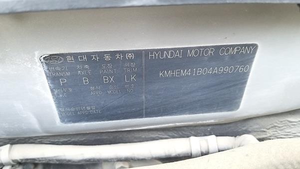 Photo 2 VIN: KMHEM41B04A990760 - HYUNDAI SONATA 