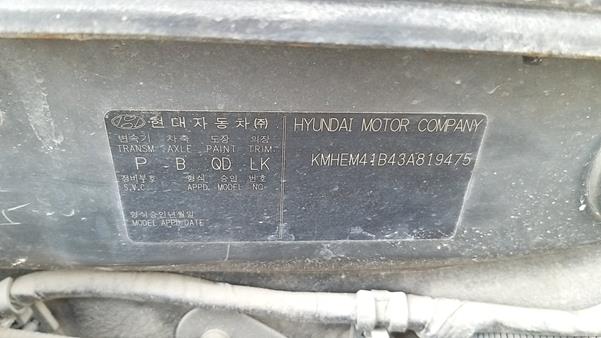 Photo 3 VIN: KMHEM41B43A819475 - HYUNDAI SONATA 