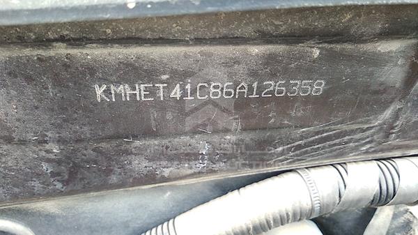 Photo 4 VIN: KMHET41C86A126358 - HYUNDAI SONATA 