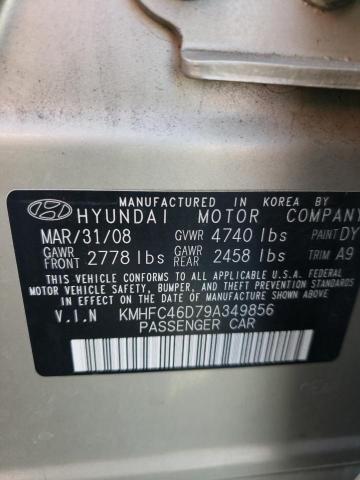 Photo 12 VIN: KMHFC46D79A349856 - HYUNDAI AZERA 