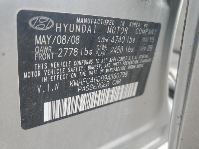 Photo 12 VIN: KMHFC46D89A360798 - HYUNDAI AZERA 