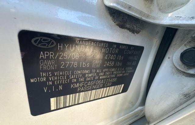 Photo 9 VIN: KMHFC46F06A115488 - HYUNDAI AZERA SE 