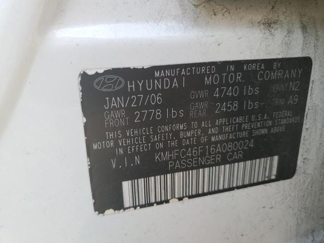 Photo 11 VIN: KMHFC46F16A080024 - HYUNDAI AZERA 