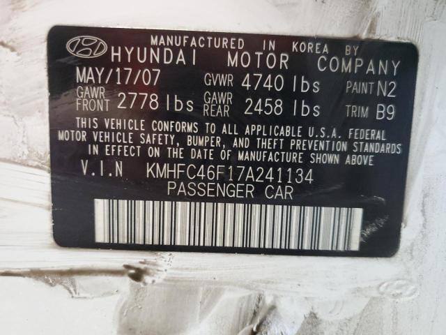 Photo 11 VIN: KMHFC46F17A241134 - HYUNDAI AZERA 