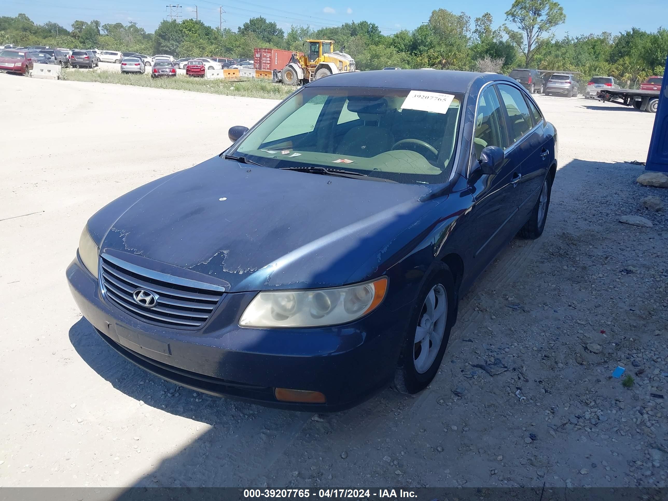 Photo 1 VIN: KMHFC46F27A157419 - HYUNDAI AZERA 