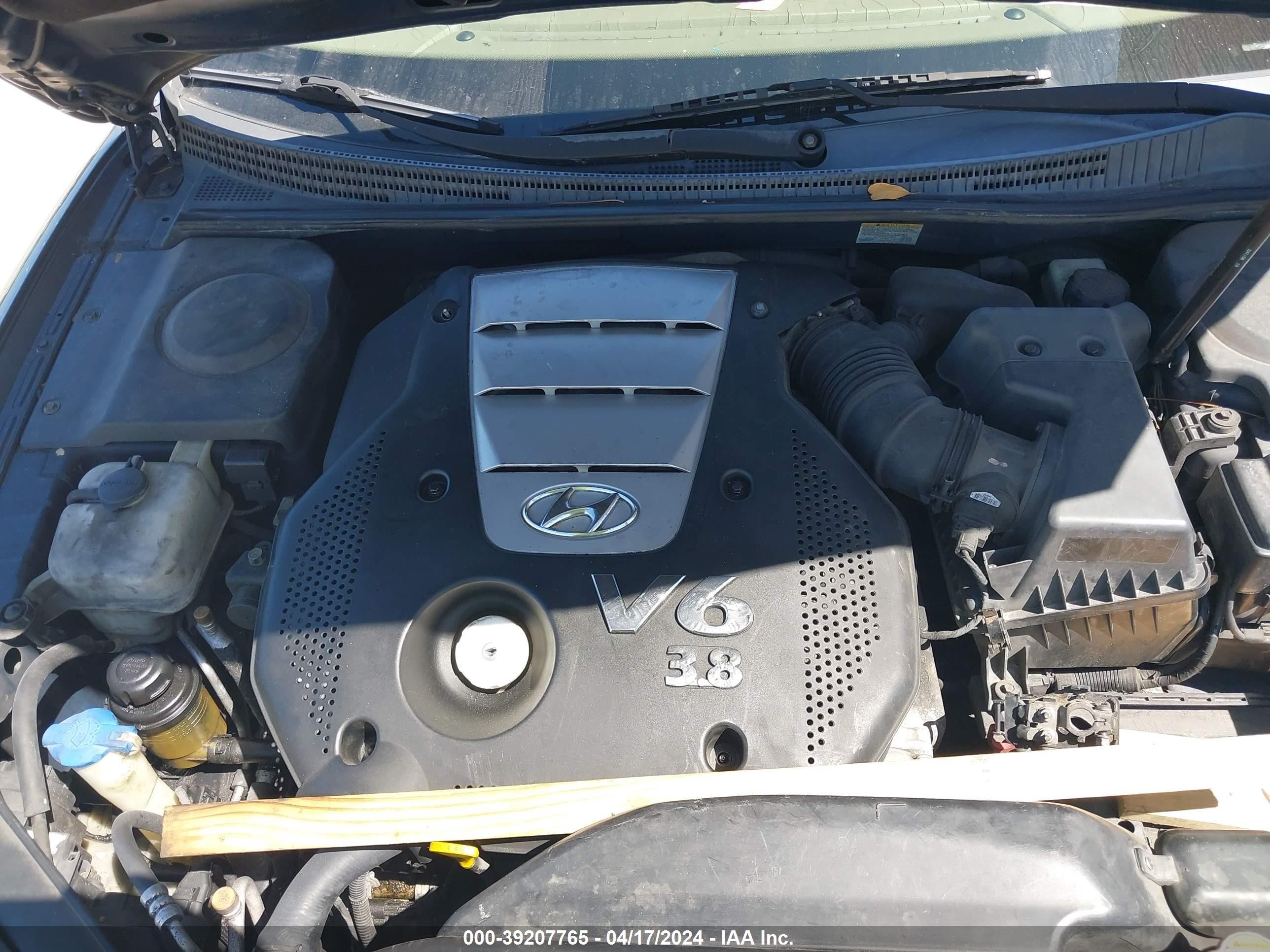 Photo 9 VIN: KMHFC46F27A157419 - HYUNDAI AZERA 