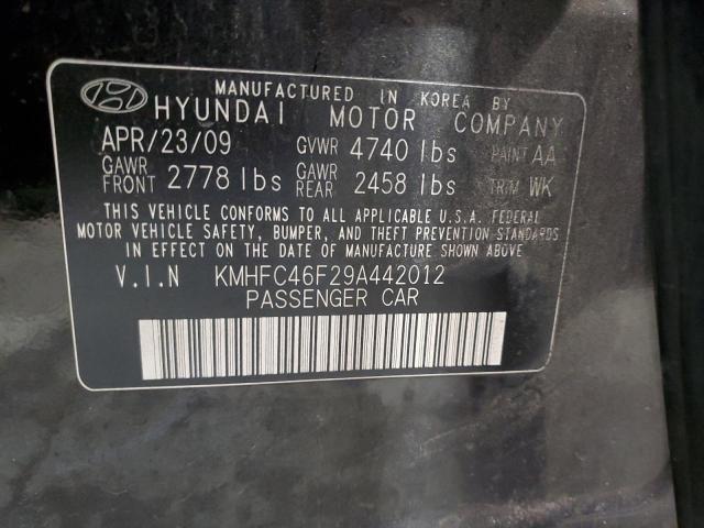 Photo 11 VIN: KMHFC46F29A442012 - HYUNDAI AZERA 