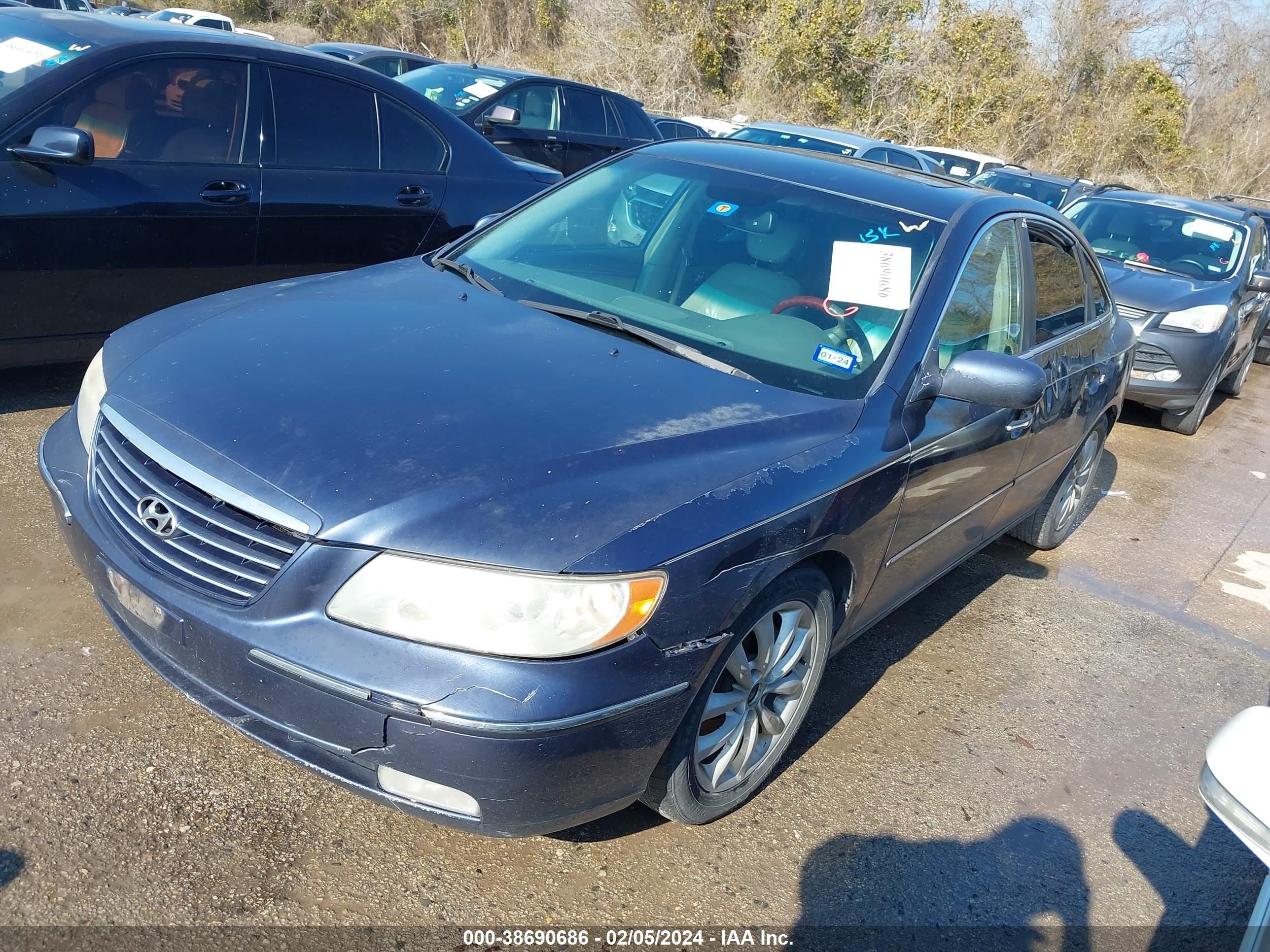 Photo 1 VIN: KMHFC46F36A036705 - HYUNDAI AZERA 