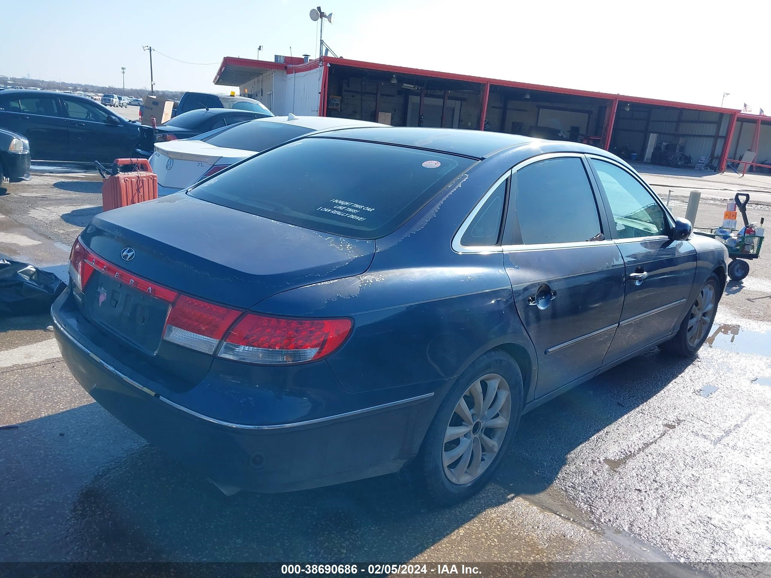 Photo 3 VIN: KMHFC46F36A036705 - HYUNDAI AZERA 