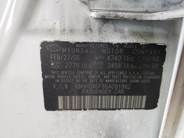 Photo 9 VIN: KMHFC46F36A091882 - HYUNDAI AZERA 