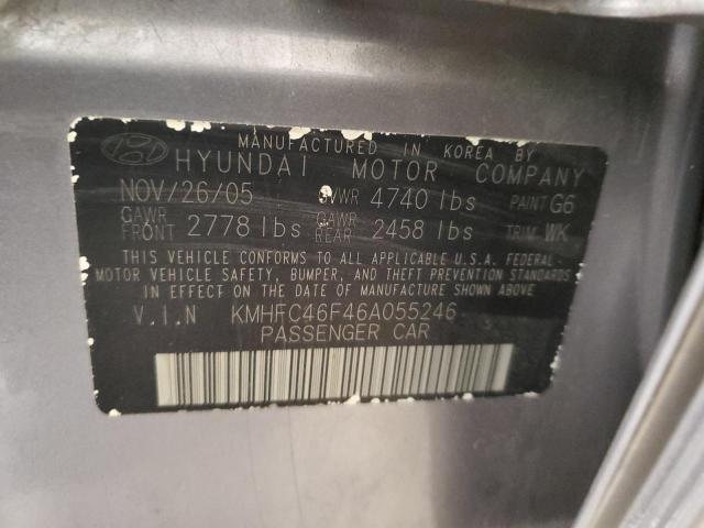 Photo 11 VIN: KMHFC46F46A055246 - HYUNDAI AZERA 