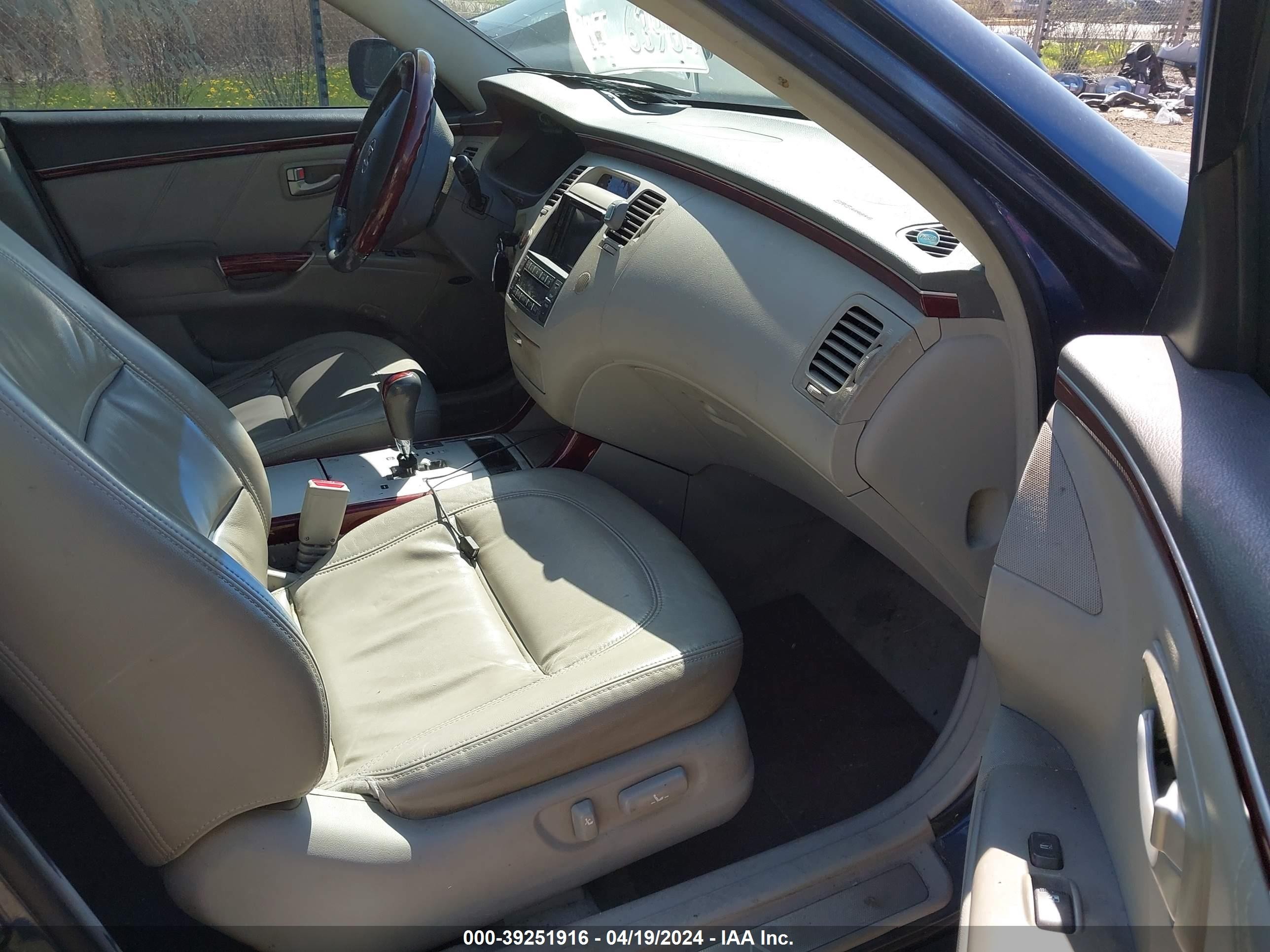 Photo 4 VIN: KMHFC46F47A138757 - HYUNDAI AZERA 