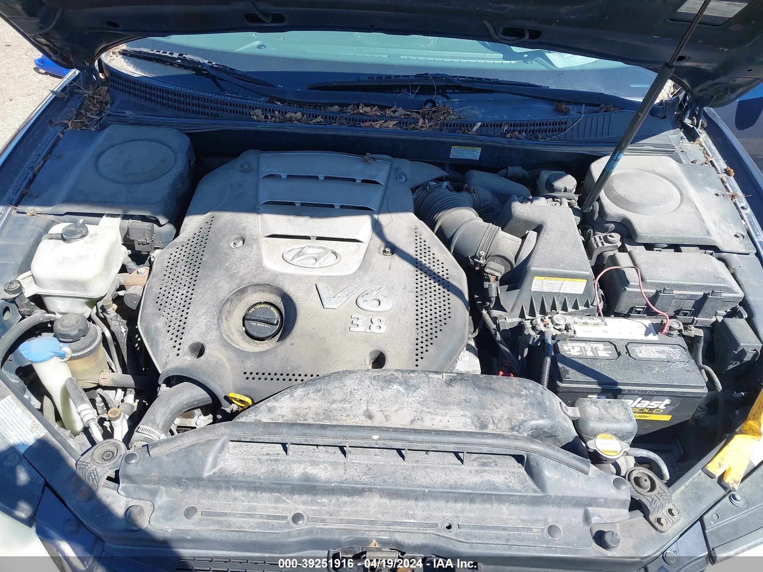 Photo 9 VIN: KMHFC46F47A138757 - HYUNDAI AZERA 