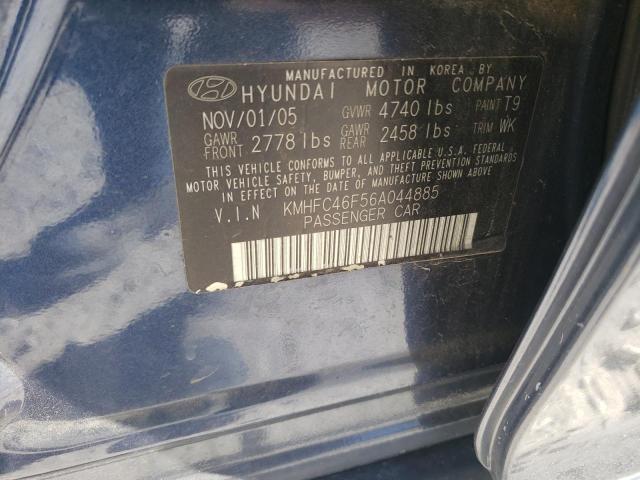 Photo 11 VIN: KMHFC46F56A044885 - HYUNDAI AZERA 