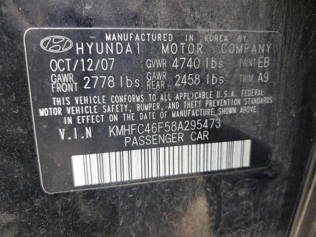 Photo 11 VIN: KMHFC46F58A295473 - HYUNDAI AZERA 