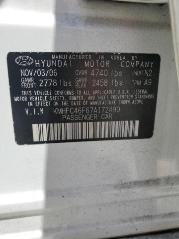 Photo 11 VIN: KMHFC46F67A172490 - HYUNDAI AZERA 