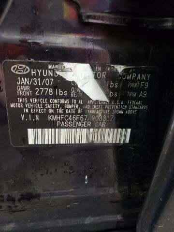 Photo 12 VIN: KMHFC46F67A203317 - HYUNDAI AZERA 