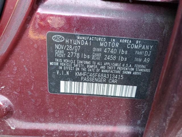 Photo 11 VIN: KMHFC46F68A313415 - HYUNDAI AZERA 