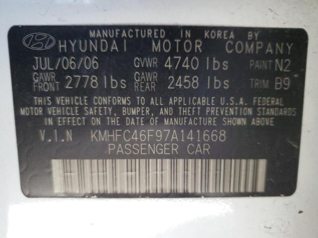 Photo 11 VIN: KMHFC46F97A141668 - HYUNDAI AZERA 