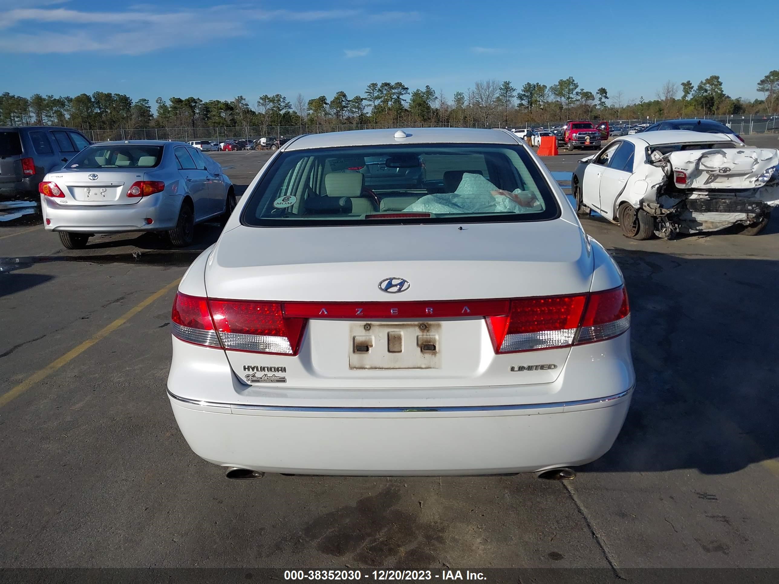 Photo 15 VIN: KMHFC46FX7A206558 - HYUNDAI AZERA 