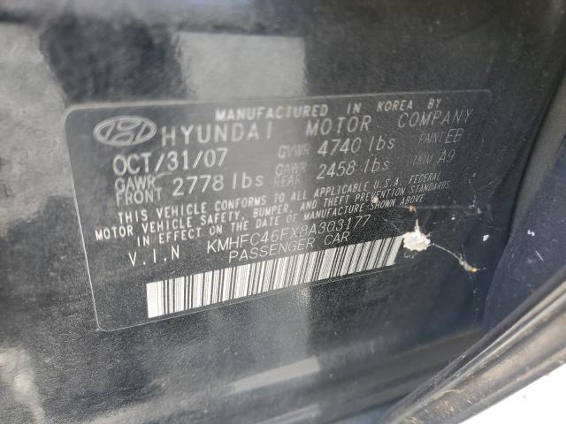 Photo 11 VIN: KMHFC46FX8A303177 - HYUNDAI AZERA 